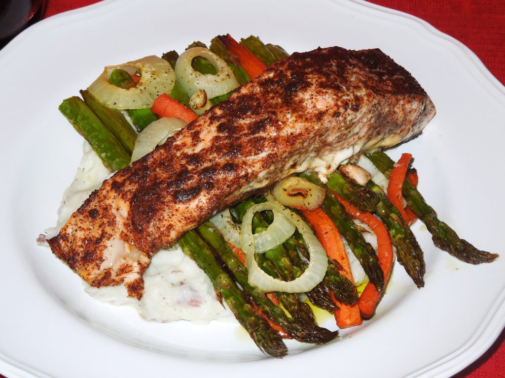 Spice Crusted Salmon