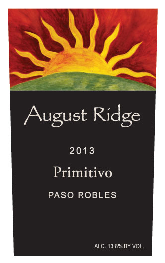 August Ridge Primitivo 2013