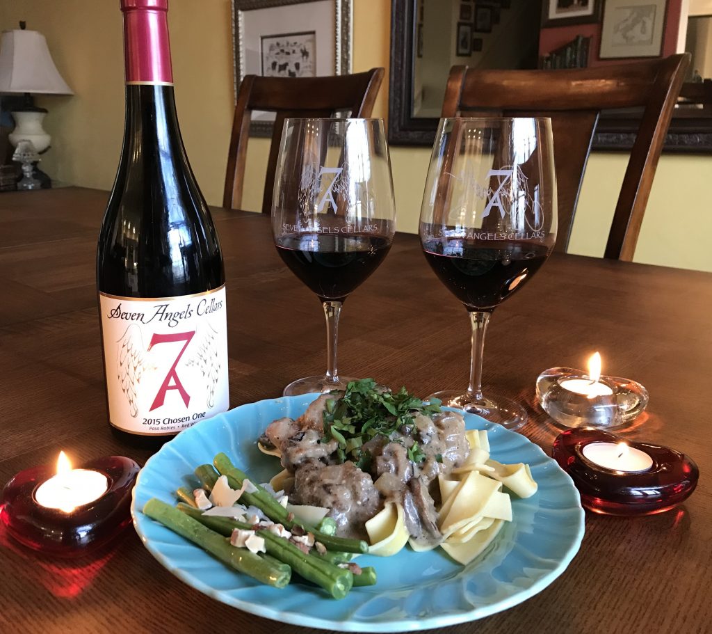 Beef Stroganoff - Seven Angels Cellars